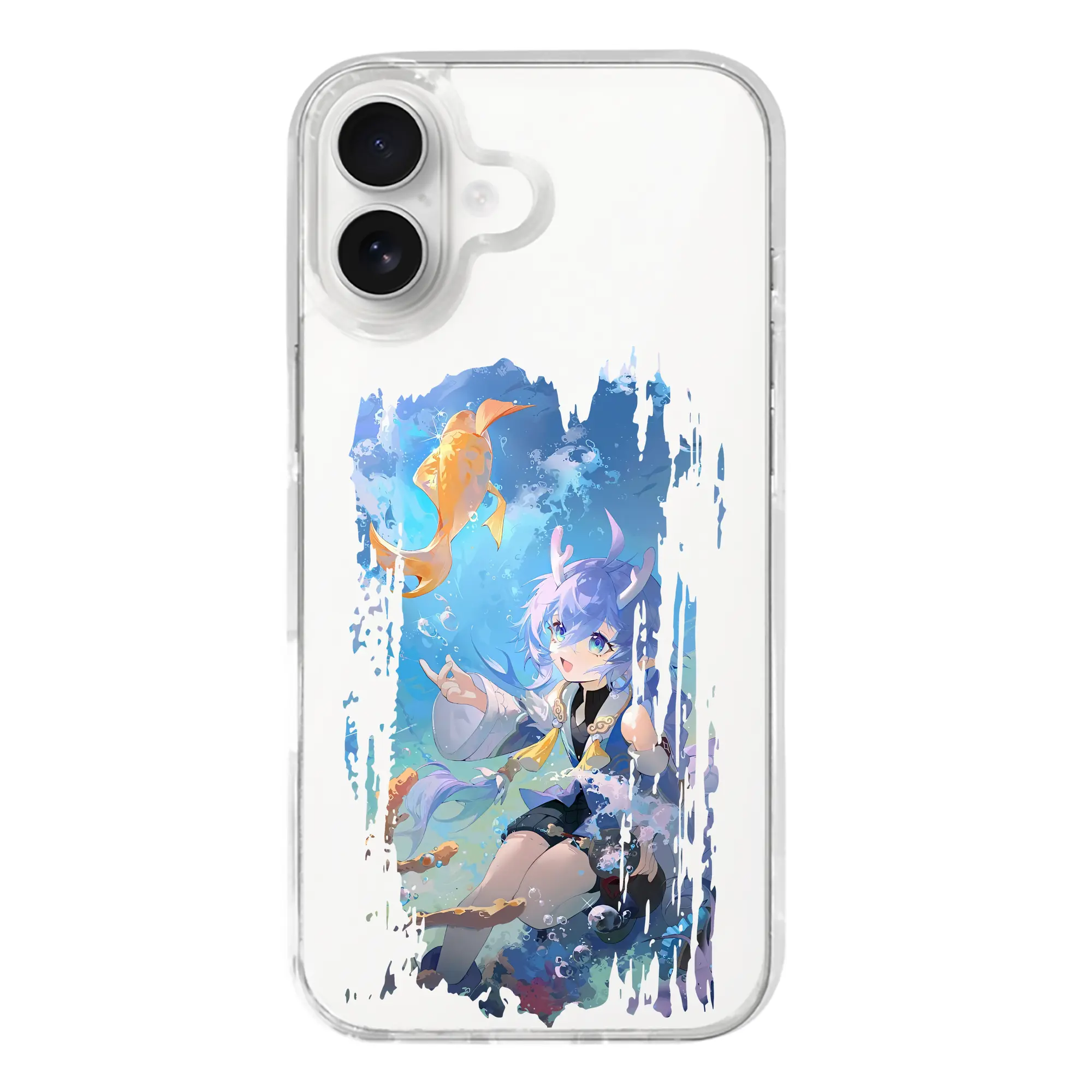 崩壊：スターレイル グッズ 白露 - iPhone 17シリーズ 透明スマホケース – 薄型・耐衝撃・精密フィット保護カバー